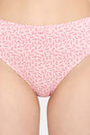 Rosaline Cotton Comfort Medium Rise Full Coverage Bikini Panty (Pack of 3) - Multicolor — thumbnail 13